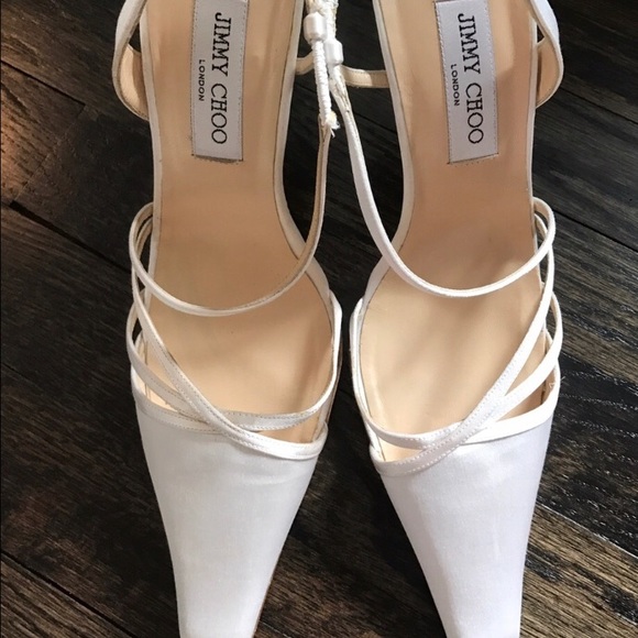 Jimmy Choo Shoes - SALE! NWB Jimmy Choo Ivory Satin wedding pumps